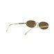 Солнцезащитные очки Fendi First Crystal Gelbe ovale Sonnenbrille 1157 фото 6