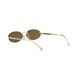 Солнцезащитные очки Fendi First Crystal Gelbe ovale Sonnenbrille 1157 фото 4