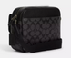 Мужская сумка Coach Hudson Crossbody Bag In Signature Canvas черная 196395313471 фото 2