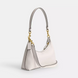 Жіноча шкіряна сумка Coach Juliet Shoulder Bag 25 Brass/Chalk 196395632756 фото 2