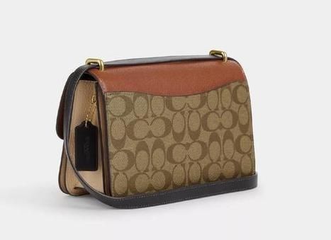 Сумка женская Coach Morgan кожаная 1088 фото