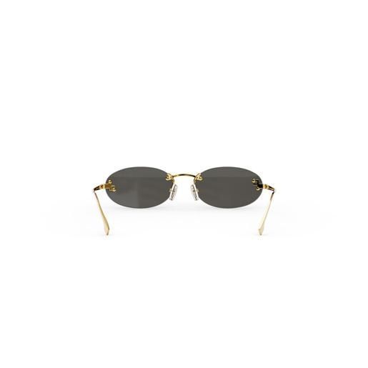 Сонцезахисні окуляри Fendi First Crystal Ovale Sonnenbrille Gold 1155 фото