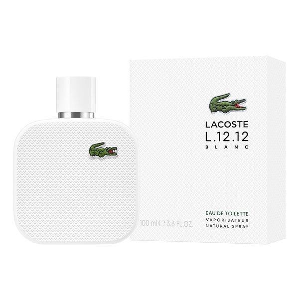 Туалетная вода Lacoste L.12.12 Blanc Eau de Toilette, 100ml 737052413174 фото