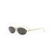 Сонцезахисні окуляри Fendi First Crystal Ovale Sonnenbrille Gold 1155 фото 2