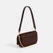 Женская кожаная сумка Coach Brook Flap Chain Bag Brass/Maple b130808 фото 2