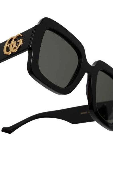 Солнцезащитные очки Gucci GG0141S 001 53 мм чёрные (1000) 1000 фото