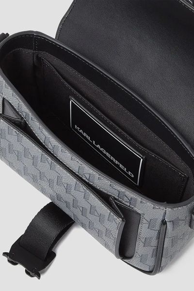 Мужская сумка через плечо Karl Lagerfeld Grey b120135 фото