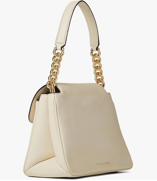 Сумка через плече Marc Jacobs The Mini Chain Satchel Ivory біла 1039 фото