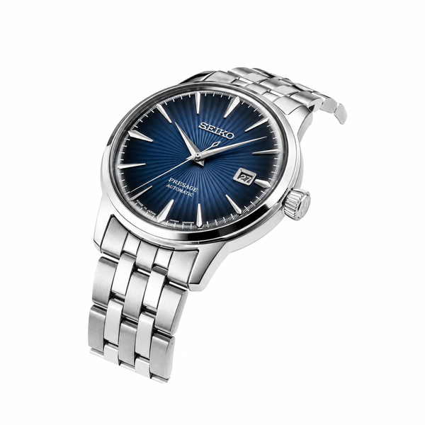 Часы Seiko SRPB41J1 Presage Cocktail Time Blue Moon 132 фото
