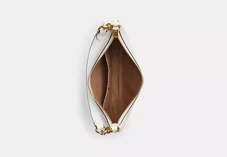 Сумка женская COACH Payton Hobo In Signature Canvas белая 196395288922 фото