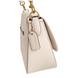 Женская кожаная сумка Coach Soft Tabby Shoulder Bag Brass/Chalk bag003 фото 5