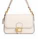 Женская кожаная сумка Coach Soft Tabby Shoulder Bag Brass/Chalk bag003 фото 1