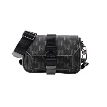 Мужская сумка через плечо Karl Lagerfeld Black b120136 фото
