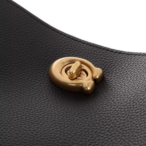 Сумка жіноча Coach Polished Pebble Leather Willow Shoulder 1053 фото