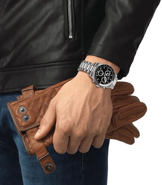 Мужские часы Tissot PR516 Chronograph T149.417.11.051.00 40 mm wtchs_29079 фото
