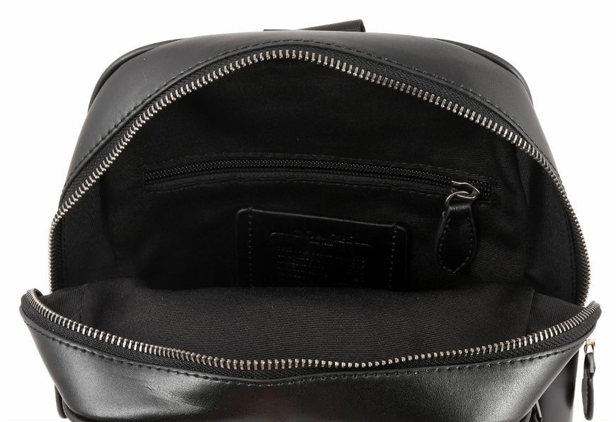 Сумка кожаная Coach Ethan Pack In Signature Canvas черная мужская 196395195367 фото