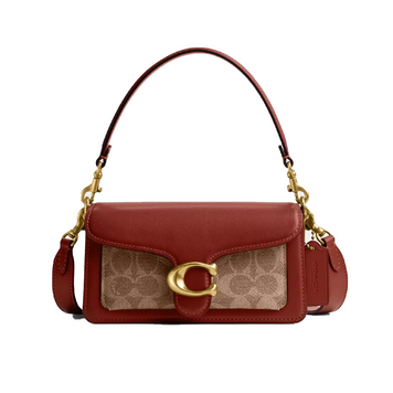 Сумка женская Coach Tabby Shoulder Bag 20 In Signature Canvas 1065 фото