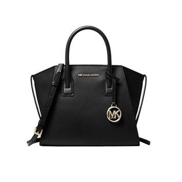 Сумка женская Michael Kors Avril Small Logo черная copy_194900663554 фото