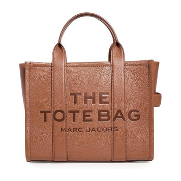 Cумка Marc Jacobs The Leather Medium Tote коричневая 1104 фото