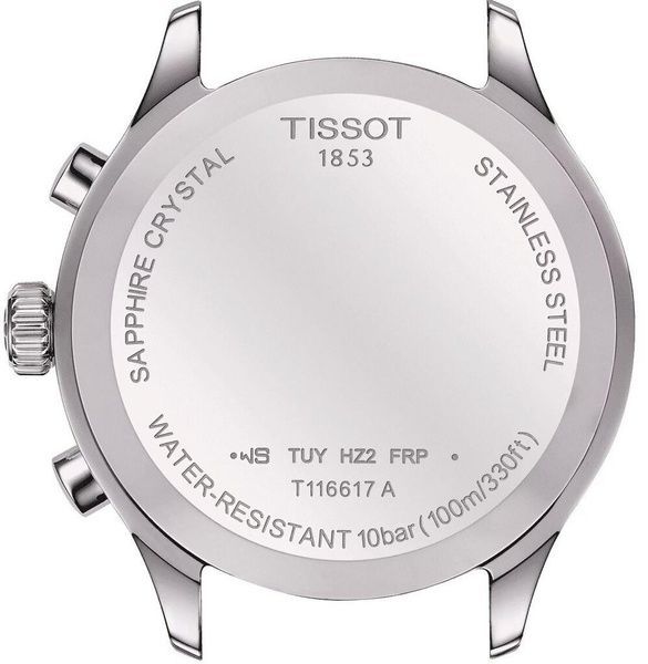 Чоловічий годинник Tissot Chrono XL Classic T116.617.11.092.00 45 mm wtchs_29080 фото