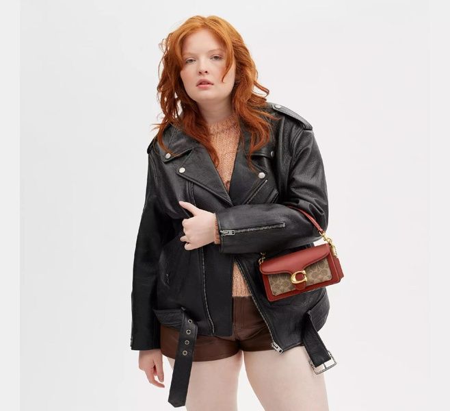 Сумка женская Coach Tabby Shoulder Bag 20 In Signature Canvas 1065 фото
