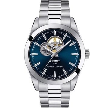 Мужские часы Tissot Gentleman Powermatic 80 Open Heart T127.407.11.041.01 40 mm wtchs_29081 фото