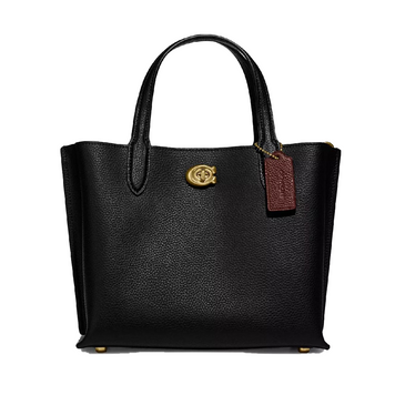 Сумка женская Coach Willow Tote Bag 24 кожаная 1054 фото