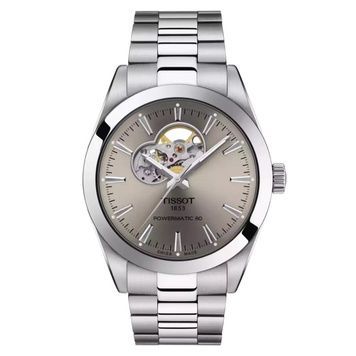 Часы Tissot Gentleman Powermatic 80 Open Heart T127.407.11.081.00 180 фото
