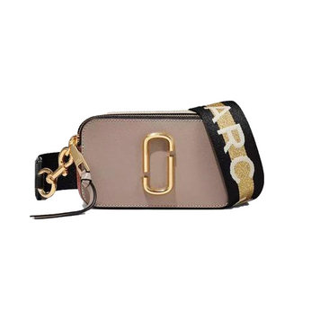 Кожаная сумка Marc Jacobs Snapshot Camera Bag Cement Multi 1040 фото