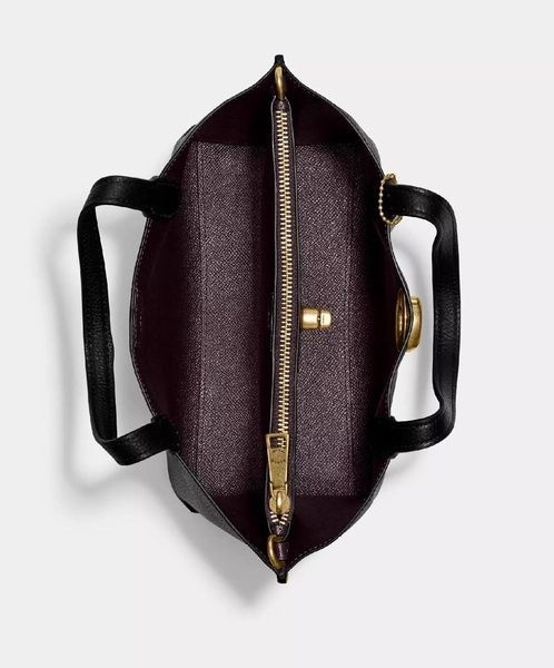 Сумка женская Coach Willow Tote Bag 24 кожаная 1054 фото
