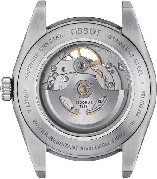 Мужские часы Tissot Gentleman Powermatic 80 Open Heart T127.407.11.041.01 40 mm wtchs_29081 фото