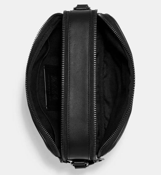 Мужская сумка Coach Graham Crossbody In Signature Canvas (черная) 1025 фото