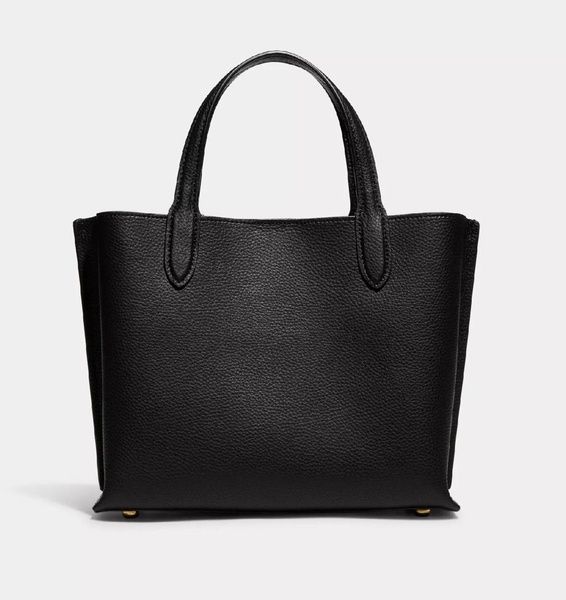 Сумка женская Coach Willow Tote Bag 24 кожаная 1054 фото