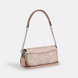 Женская сумка COACH Hailey Flap Bag In Signature Canvas Silver/Sand/Taupe CAN70-Sand/Taupe фото 2