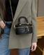 Женская кожаная сумка Coach Trail Crossbody 17 With Pillow Quilting Black/Gold 196395399987 фото 2