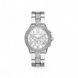 Жіночий годинник Michael Kors Brynn Chronograph MK7506 сріблястий з кристалами, 40 мм 110216 фото 1