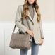Кожаная сумка Marc Jacobs The Leather Medium Tote Bag Wolf Cement Black 1017 фото 6