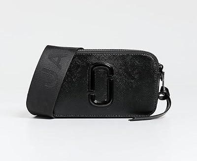 Кожаная сумка Marc Jacobs The Snapshot Black 1000 фото