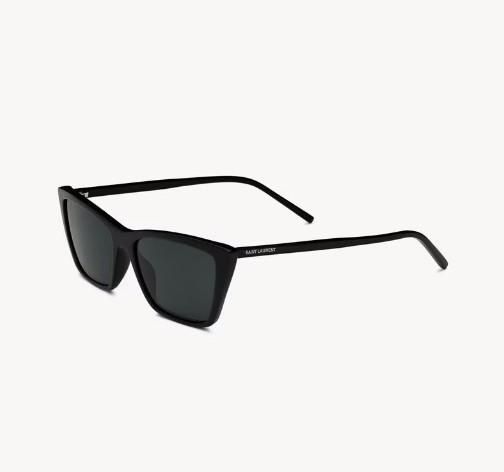 Солнцезащитные очки SAINT LAURENT 737 mica thin black 1140 фото