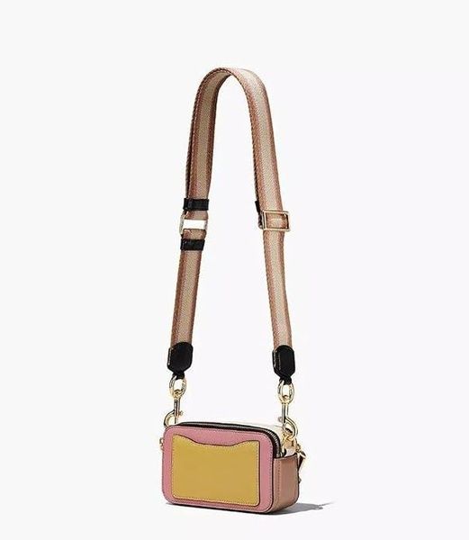 Кожаная сумка Marc Jacobs The Snapshot Lilas Multi 1008 фото