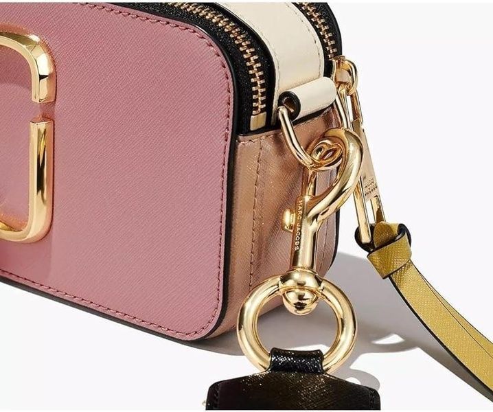Кожаная сумка Marc Jacobs The Snapshot Lilas Multi 1008 фото