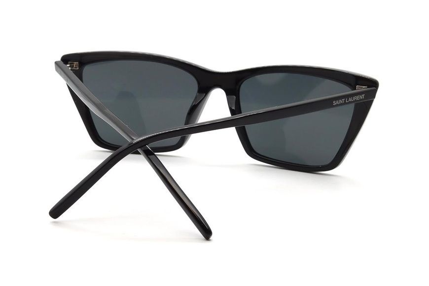Солнцезащитные очки SAINT LAURENT 737 mica thin black 1140 фото