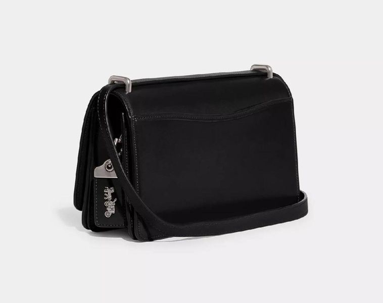 Сумка Coach Bandit Shoulder Bag чёрная 1058 фото