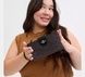 Кошелек Coach Phone Wallet In Signature Canvas коричневый C2874-IM/BROWN/BLACK фото 3