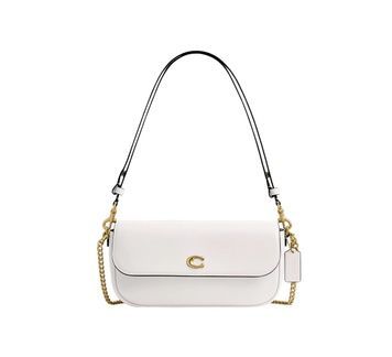 Сумка Coach Brook Flap Chain Bag Brass/Chalk 313038537500 фото