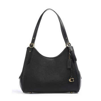 Сумка Coach Lori Hobo bag grained cow leather black 1049 фото