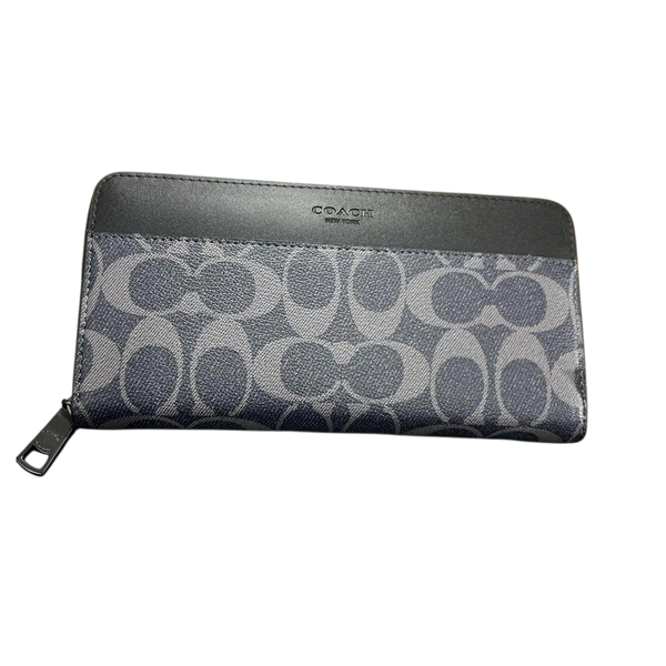 Кошелек Coach Accordion Wallet In Signature Canvas, Denim wc09041 фото