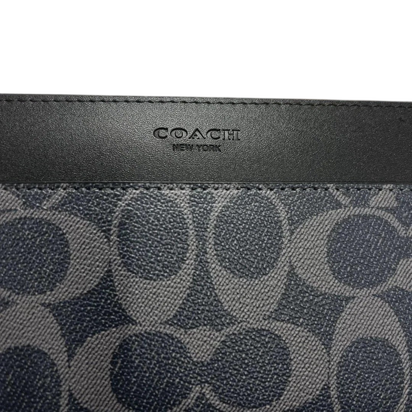 Кошелек Coach Accordion Wallet In Signature Canvas, Denim wc09041 фото