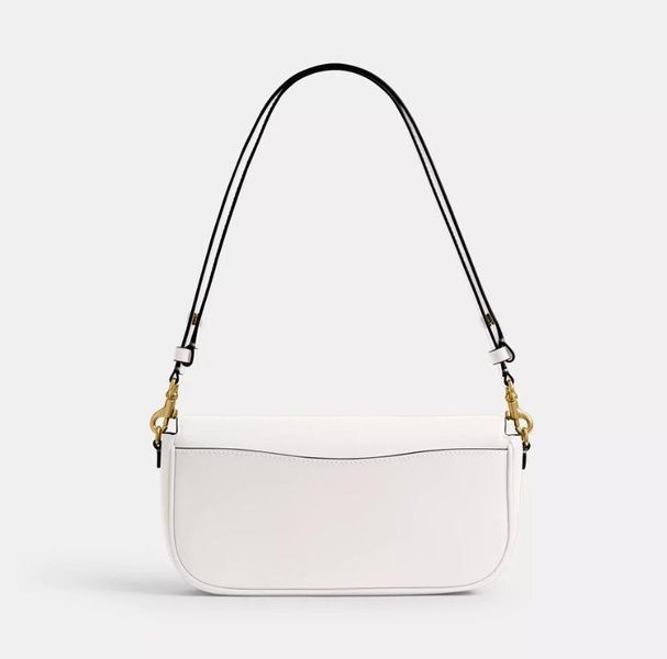 Сумка Coach Brook Flap Chain Bag Brass/Chalk 313038537500 фото