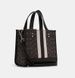 Сумка шкіряна Coach Dempsey Tote 22 In Signature Jacquard With Stripe And Coach Patch 1071 фото 2